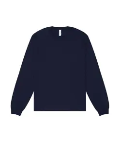 T-shirt unisex pesante dal taglio boxy a maniche lunghe Bella Canvas