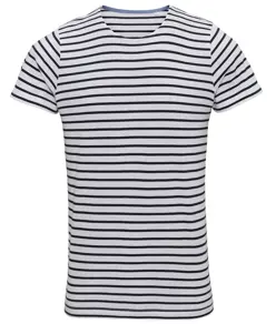 T-shirt uomo a maniche corte Marinière coastal Asquith & Fox