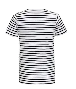T-shirt uomo a maniche corte Marinière coastal Asquith & Fox