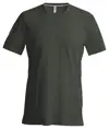 T-shirt uomo con scollo a V a maniche corte Kariban