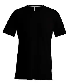 T-shirt uomo con scollo a V a maniche corte Kariban