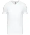 T-shirt uomo con scollo a V a maniche corte Kariban