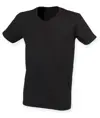 T-shirt uomo scollo a V elasticizzata Feel Good SF