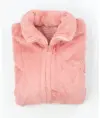 Vestaglia di lusso con zip in pelliccia sintetica stile eschimese Ribbon