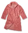 Vestaglia di lusso con zip in pelliccia sintetica stile eschimese Ribbon