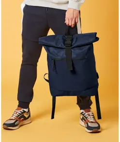 Zaino arrotolabile riciclato Bagbase