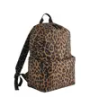 Zaino con stampa leopardata Bagbase