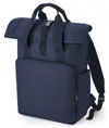 Zaino per laptop roll-top riciclato con doppio manico Bagbase