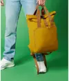 Zaino per laptop roll-top riciclato con doppio manico Bagbase
