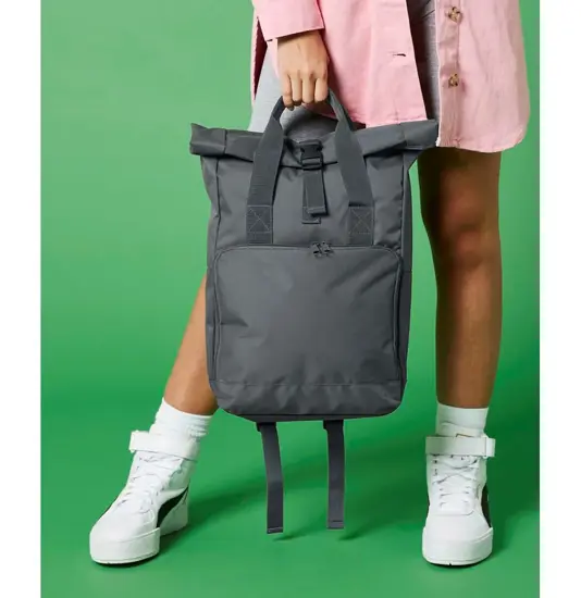 Zaino roll-top a doppio manico Bagbase