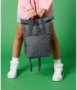 Zaino roll-top a doppio manico Bagbase