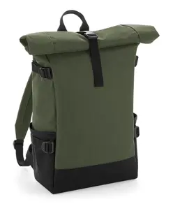 Zaino roll-top Block Bagbase
