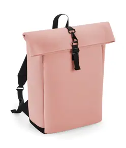 Zaino rolltop in PU opaco Bagbase