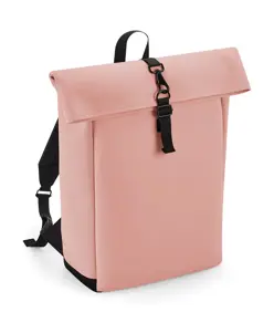 Zaino rolltop in PU opaco Bagbase