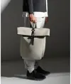 Zaino rolltop in PU opaco Bagbase