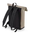 Zaino rolltop in PU opaco Bagbase