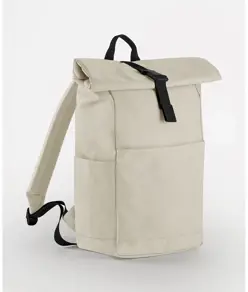 Zaino roll-top riciclato premium Bagbase