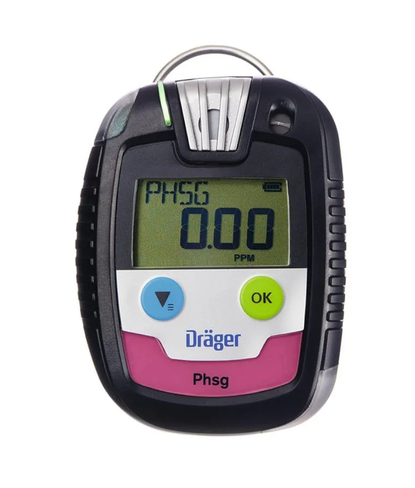 Rilevatore monogas con sensore sostituibile Draeger PAC 8000, Durata illimitata dello strumento - omologato MED