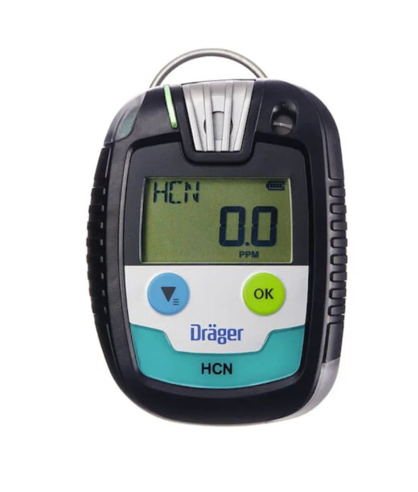Rilevatore monogas con sensore sostituibile Draeger PAC 8000, Durata illimitata dello strumento - omologato MED