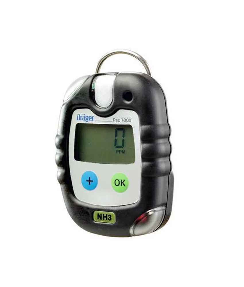 Rilevatore monogas con sensore sostituibile Draeger PAC 8000, Durata illimitata dello strumento - omologato MED