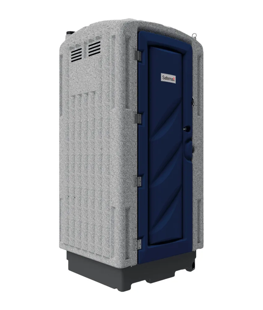 Bagno chimico mobile ad acqua pulita Safemax Marlin SP100, capacità massima di 150 lt - vaso all'inglese - volume acqua pulita 100 lt