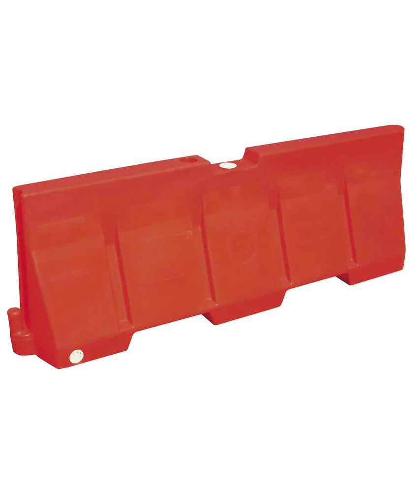 14 barriere stradali New Jersey riempibili SM 70/200, pallet da 14 barriere - peso a vuoto 13 kg - peso zavorrato 200 kg