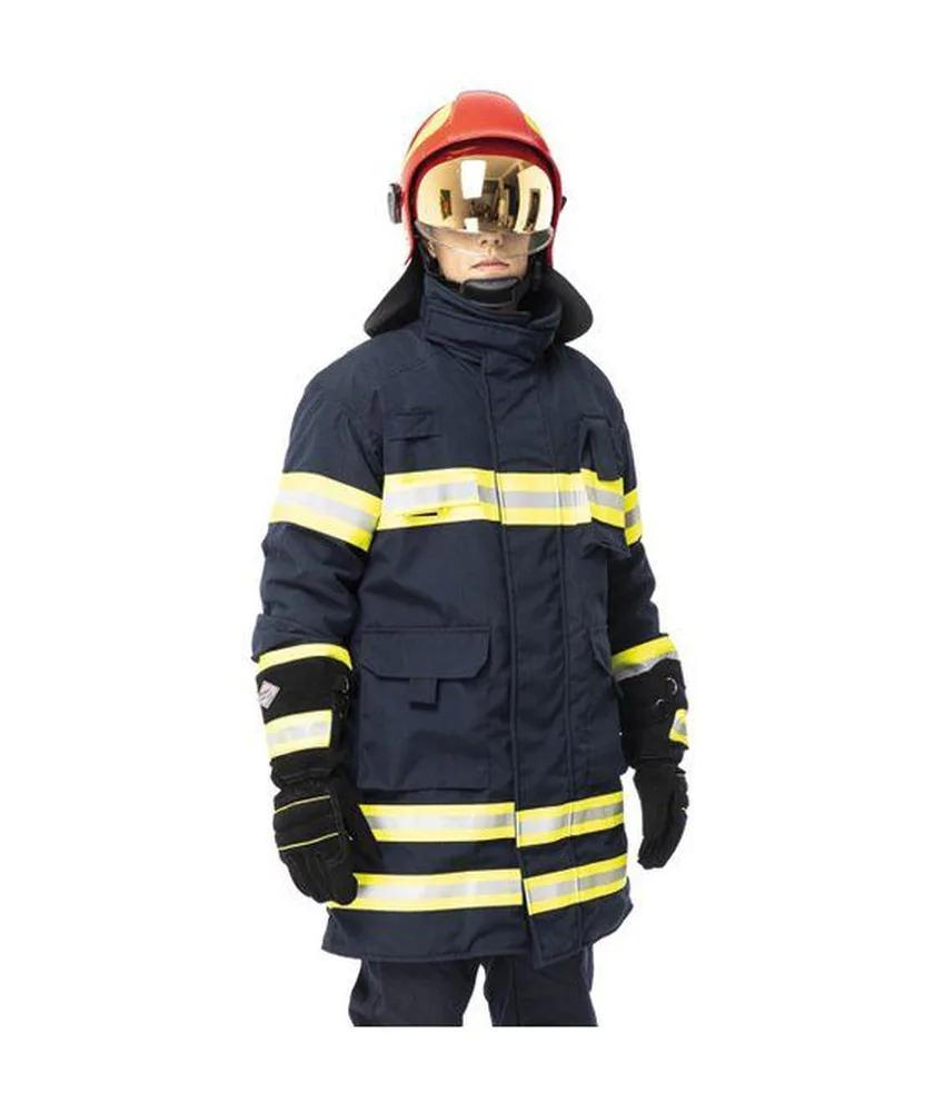Giacca ignifuga antincendio Omega EN 469, Giacca a 3/4 - antistrappo idrorepellente