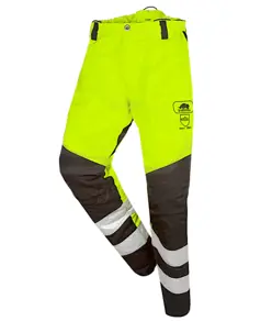 Pantaloni antitaglio alta visibilità  BasePro classe 3