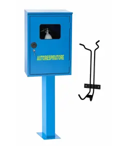 Armadio a muro per autorespiratore