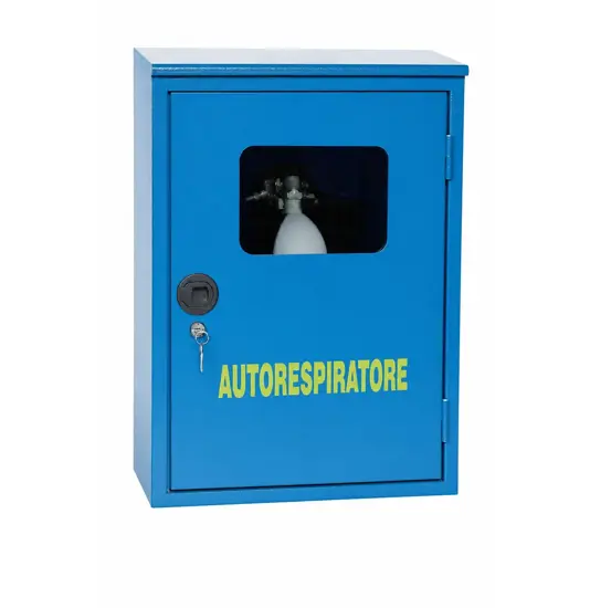 Armadio a muro per autorespiratore