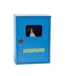 Armadio a muro per autorespiratore