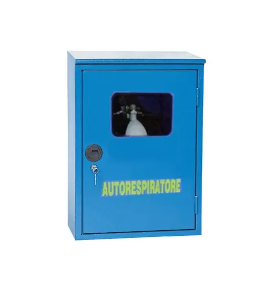 Armadio a muro per autorespiratore