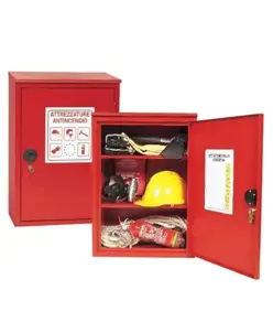 Armadio a muro vuoto per attrezzature antincendio