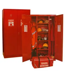 Armadio a pavimento per attrezzi antincendio