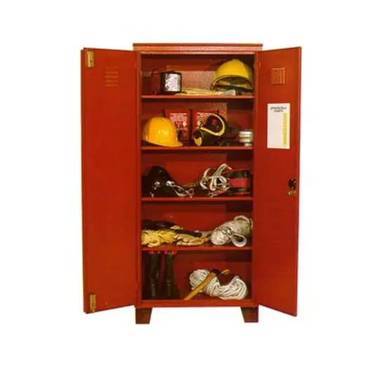Armadio a pavimento per attrezzi antincendio