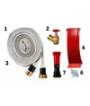 Cassetta completa per idranti con sella forma C  Texas Window UNI 45