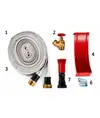 Cassetta completa per idranti da parete cieca INOX  Utah UNI 45