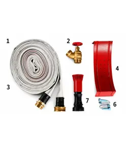 Cassetta completa per idranti da parete cieca INOX  Utah UNI 45