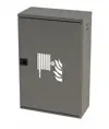 Cassetta completa per idranti da parete cieca INOX  Utah UNI 45