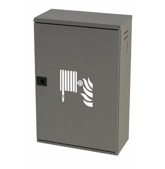 Cassetta completa per idranti da parete cieca INOX  Utah UNI 45