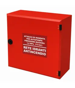 Cassetta per attacchi autopompa