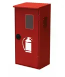 Cassetta porta estintore a polvere/CO2