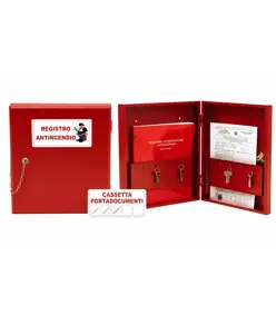 Cassetta porta registro antincendio