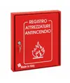 Cassetta registro attrezzature antincendio a parete