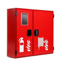 Cassetta completa a parete con vano portaestintori  Texas Twin Compact UNI 45