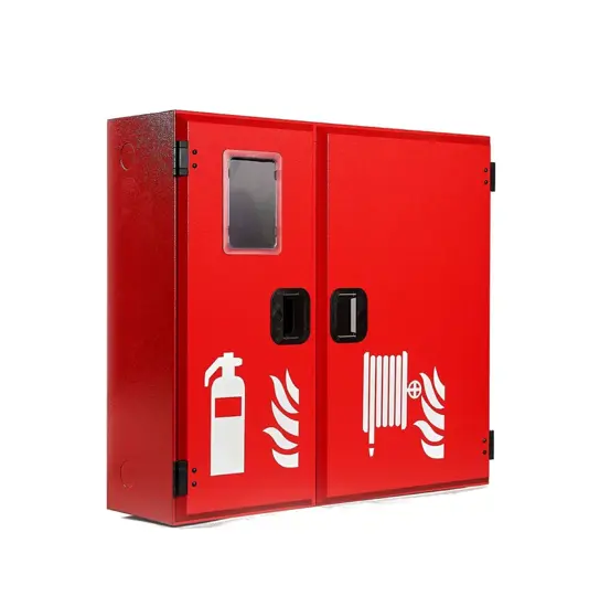 Cassetta vuota a parete con vano portaestintori UNI 45  Texas Twin Compact