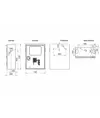 Cassetta vuota con sella forma C UNI 45  Texas Window