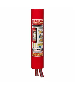 Coperta antifiamma ignifuga in tubolare rigido