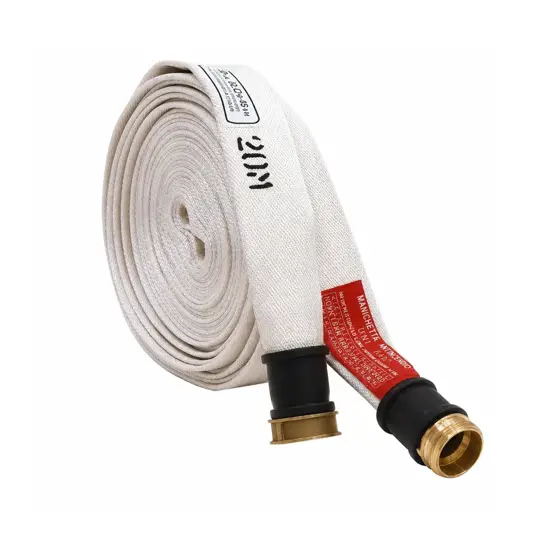 Manichetta idrante con raccordi UNI 52  MED