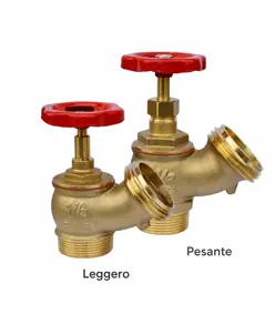 Rubinetto idrante gas UNI maschio